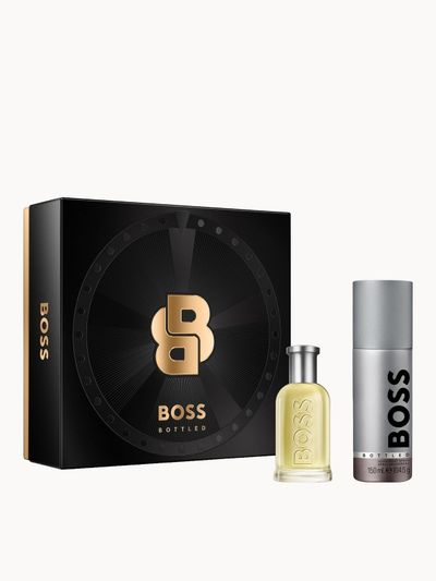 BOSS Bottled Eau de Toilette for Men and Deodorant Spray Duo Gift Set 50ml & 150ml