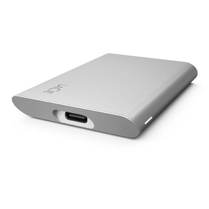 LaCie STKS1000400 external solid state drive Thunderbolt technology 1 TB USB Type-C 3.2 Gen 2 (3.1 Gen 2) Silver - Image 1