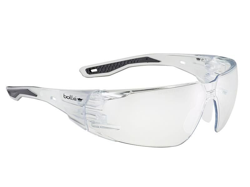 Bolle, Rush 2.0, Safety Glasses, Clear, Plastic, 32% Recycled Material - White - Image 1