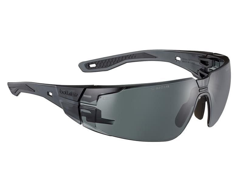 Bolle, Rush 2.0, Safety Glasses, Smoke, Platinum Lite - Grey - Image 1