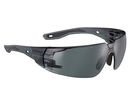 Bolle, Rush 2.0, Safety Glasses, Smoke, Platinum Lite - Grey