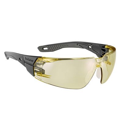 Bolle Safety RUSPMN32E Rush+ 2.0 Platinum® Safety Glasses - Amber