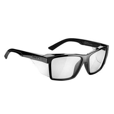 Bolle Safety STK42N10E Stks 420 Black Gloss Frame Safety Glasses - Clear