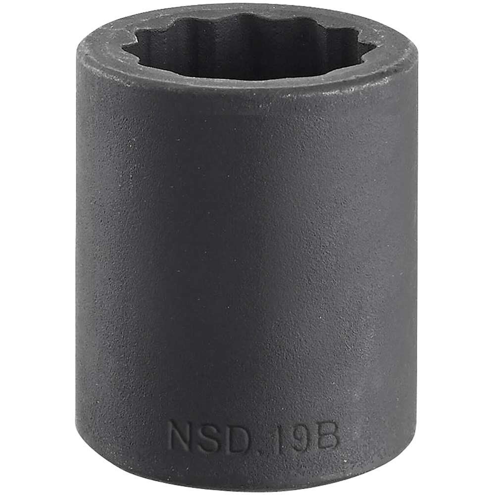 Facom 1/2" Drive Bi Hexagon Impact Socket Metric 1/2" 9mm - Image 1