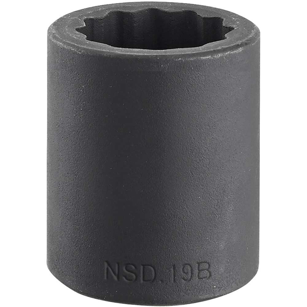 Facom 1/2" Drive Bi Hexagon Impact Socket Metric 1/2" 11mm - Image 1