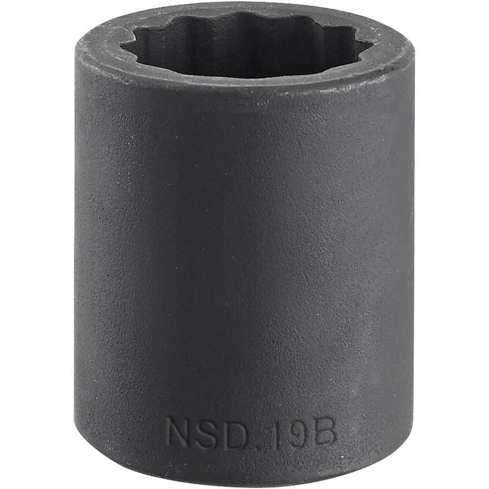 Facom 1/2" Drive Bi Hexagon Impact Socket Metric 1/2" 34mm - Image 1