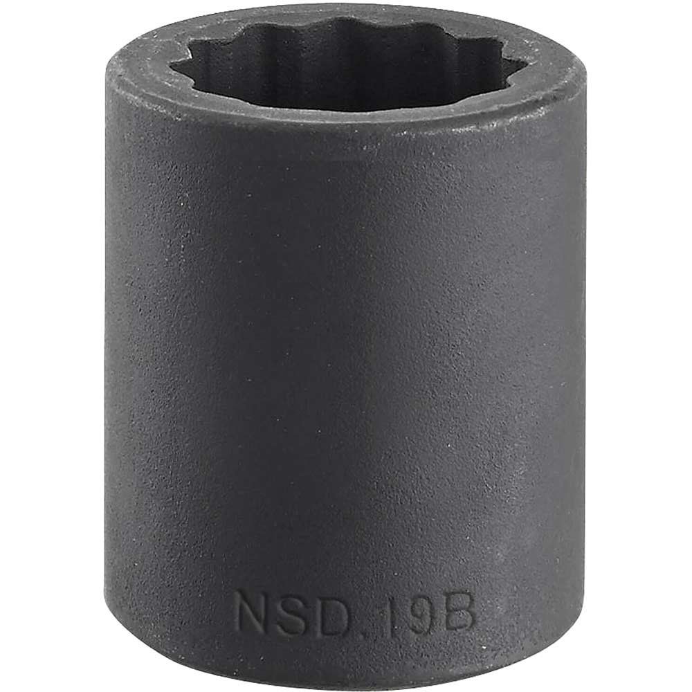 Facom 1/2" Drive Bi Hexagon Impact Socket Metric 1/2" 35mm - Image 1