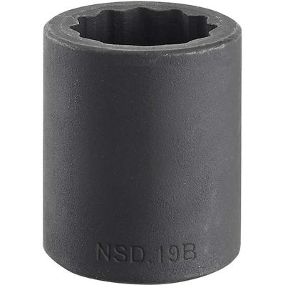 Facom 1/2" Drive Bi Hexagon Impact Socket Metric 1/2" 35mm