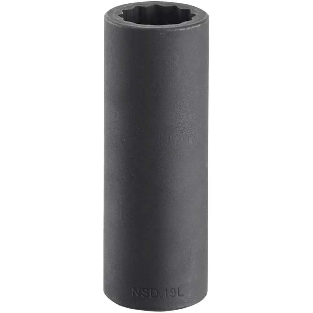 Facom 1/2" Drive Deep Bi Hexagon Impact Socket 1/2" 13mm - Image 1