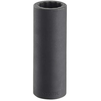 Facom 1/2" Drive Deep Bi Hexagon Impact Socket 1/2" 19mm