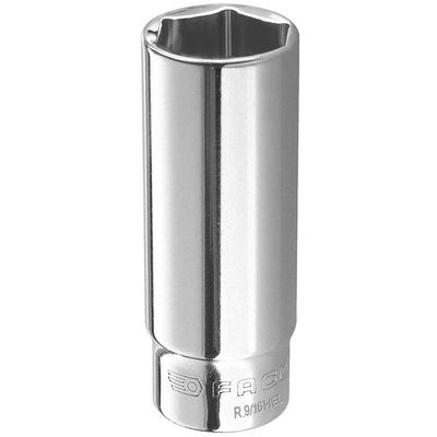 Facom 1/4" Drive Deep Hexagon Socket Imperial 1/4" 1/4"