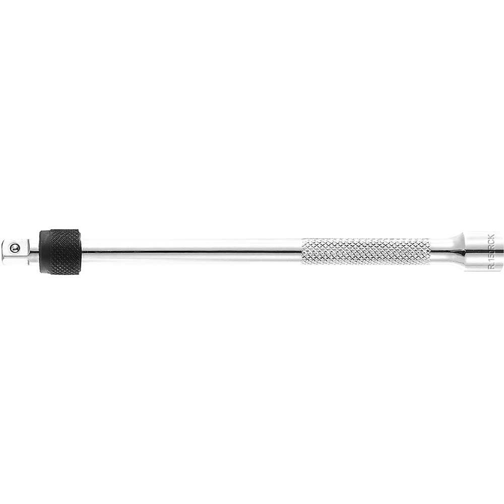 Facom 1/4" Drive Chrome Knurled Locking Socket Extension Bar 1/4" 150mm - Image 1