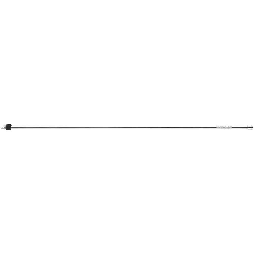 Facom 1/4" Drive Chrome Knurled Locking Socket Extension Bar 1/4" 600mm - Image 1