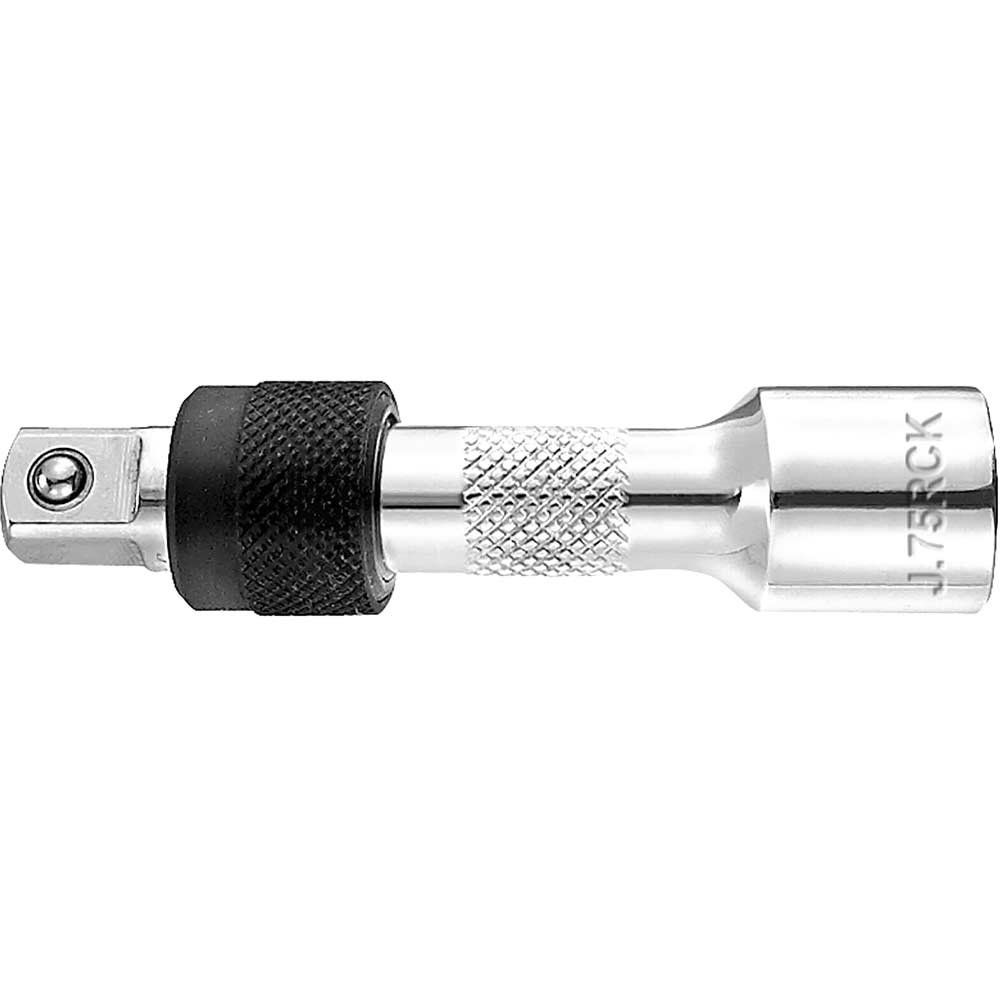 Facom 3/8" Drive Chrome Knurled Locking Socket Extension Bar 3/8" 75mm - Image 1