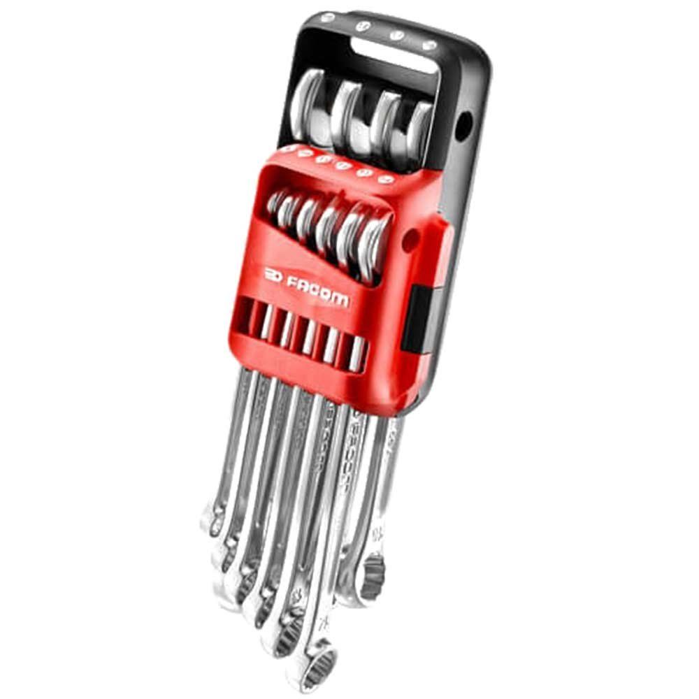 Facom 10 Piece 440 Series OGV Combination Spanner Set Metric - Image 1