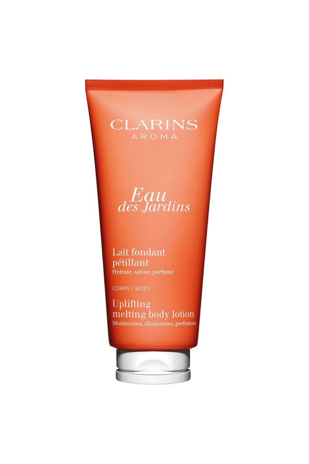 Clarins Women's Eau des Jardins Uplifting Melting Body Lotion | Size: 200ml - Image 1
