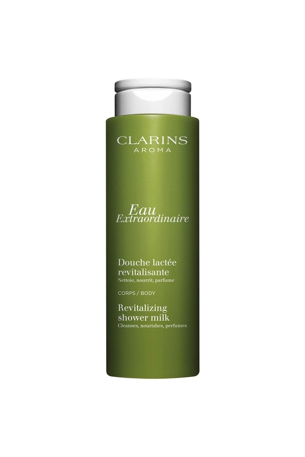 Clarins Women's Eau Extraordinaire Revitalizing Shower Milk | Size: 200ml - Image 1