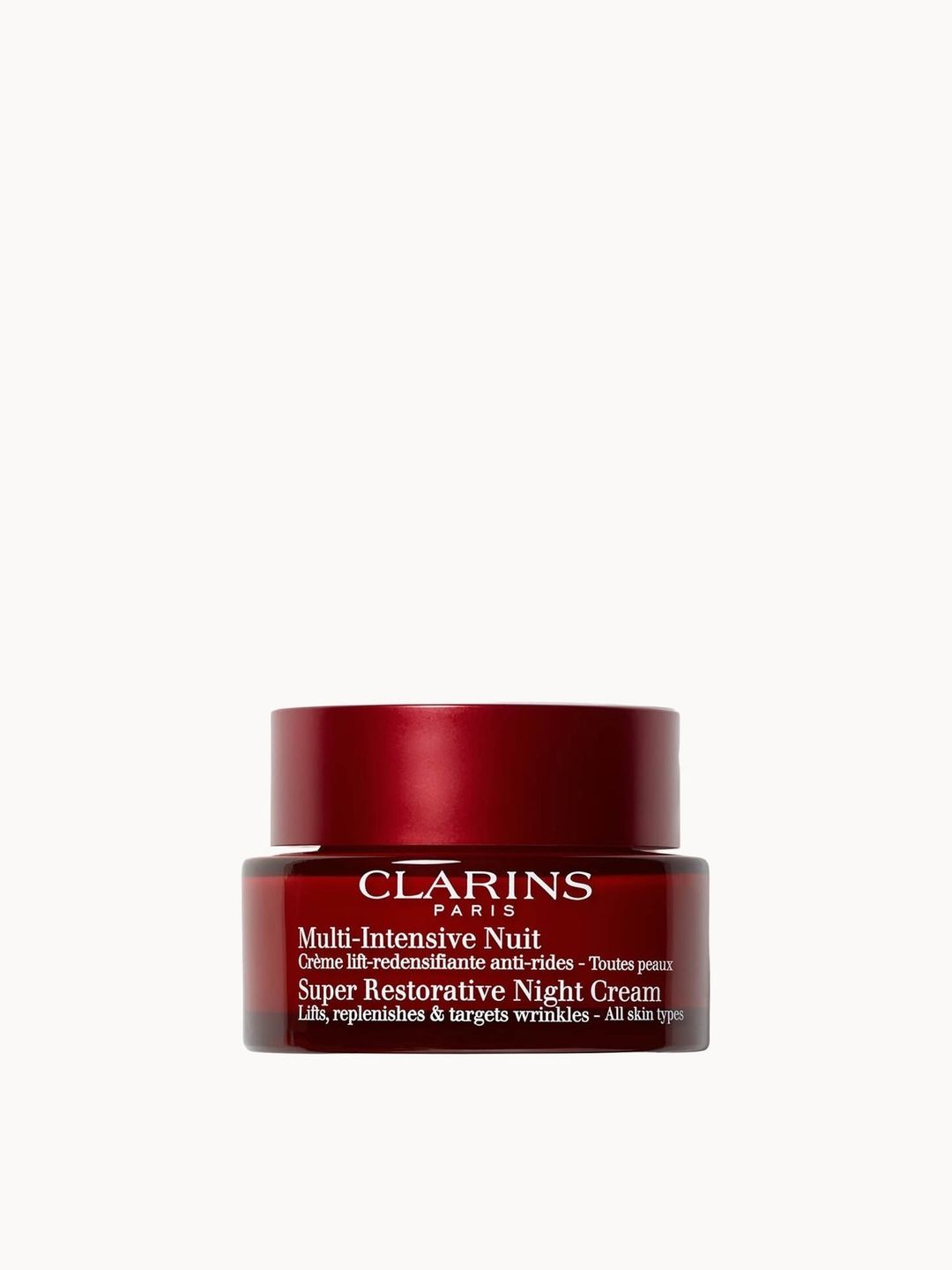 Clarins Super Restorative Night Cream All Skin Types 50ml - Image 1