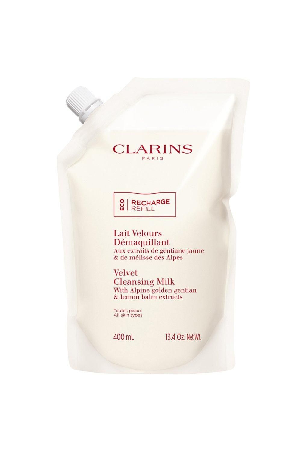 Clarins Velvet Cleansing Milk Refill | Size: 400ml - Image 1