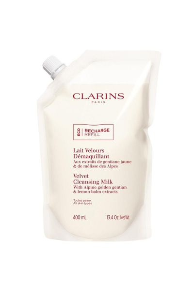Clarins Velvet Cleansing Milk Refill | Size: 400ml