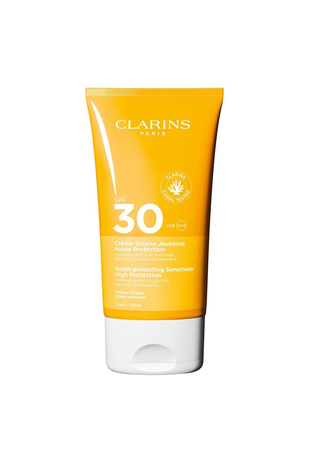 Clarins Sun Body Cream SPF30 | Size: 150ml - Image 1