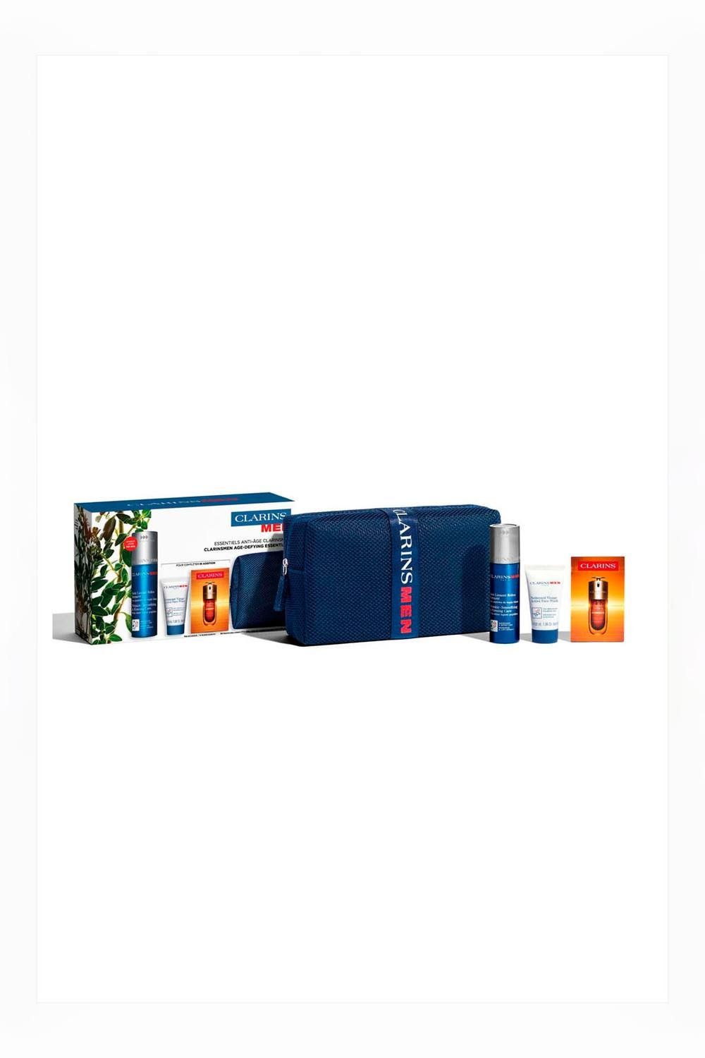 Clarins Men's Men Age-Defying Essentials Set in Misc - Image 1