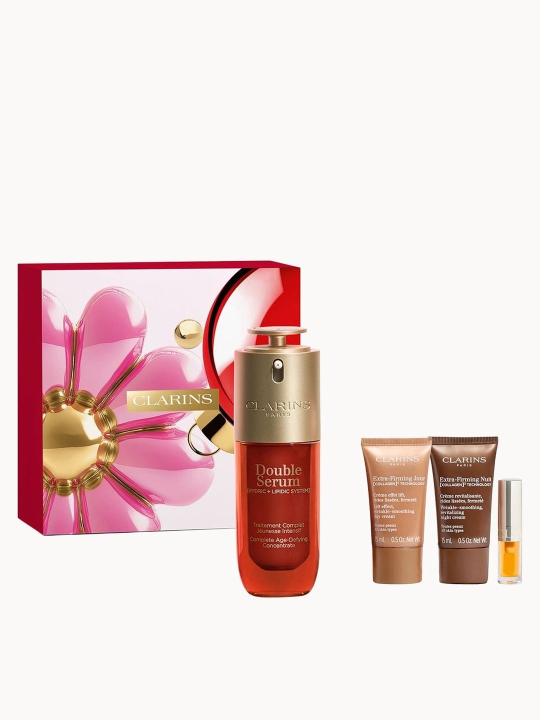 Clarins Double Serum & Extra-Firming Collection (Worth £145) - Image 1