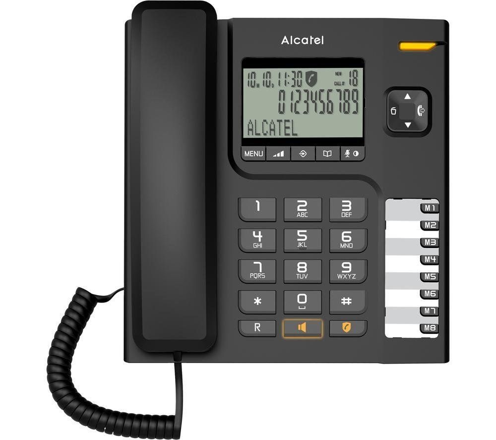 ALCATEL T78 Corded Phone - Black, Black - Image 1
