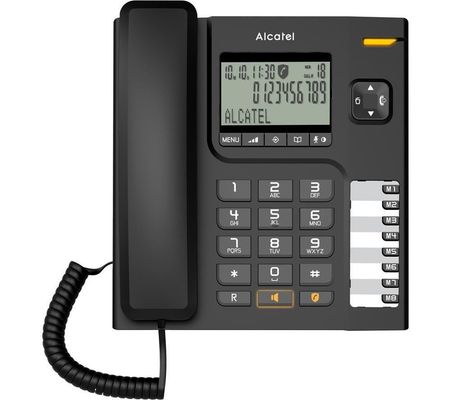 ALCATEL T78 Corded Phone - Black, Black