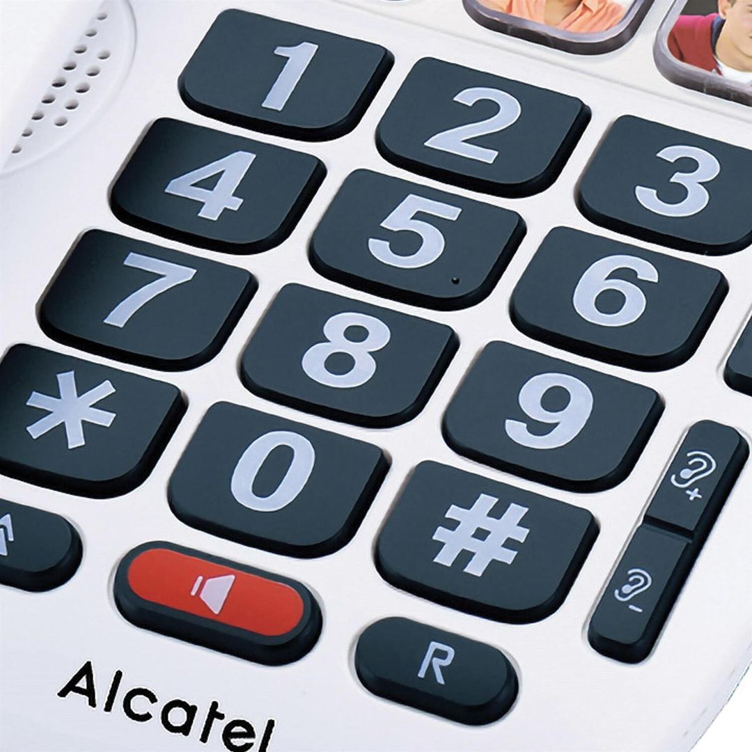 ALCATEL TMAX 10 Corded Phone - White, White - Image 1