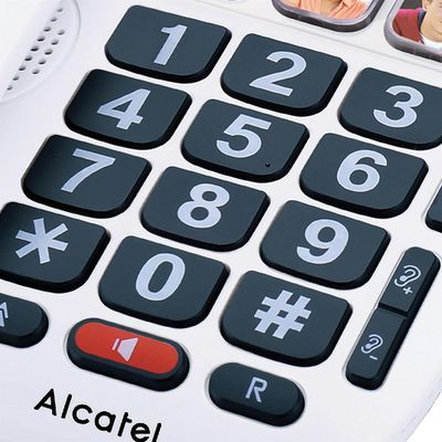 ALCATEL TMAX 10 Corded Phone - White, White
