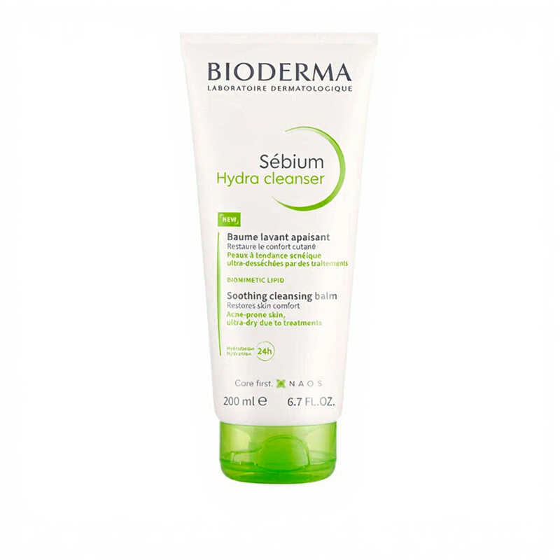 Bioderma Sebium Hydra Cleanser for Dry Acne-Prone Skin 200ml - Image 1