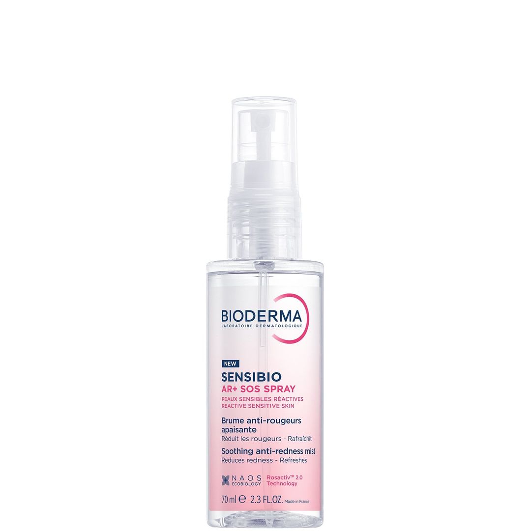 Bioderma Sensibio AR+ SOS Spray - Soothing Anti-Redness Mist for Sensitive Skin Prone to Redness 70ml - Image 1