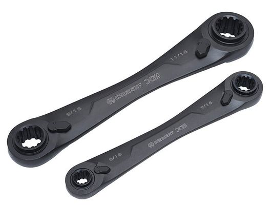 Crescent X6 Ratcheting Spanner Set 2 Piece - Grey - Thumbnail 3