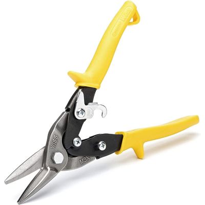 Crescent Wiss M-3R Metalmaster Compound Snips Straight Or Curves 248mm (9.3/4In) - Grey