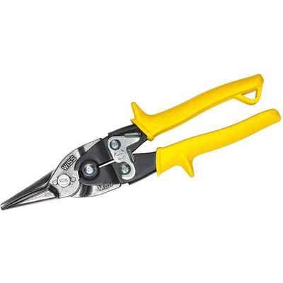 Crescent Wiss M-3R Metalmaster Compound Snips Straight Or Curves 248mm (9.3/4In) - Grey - Thumbnail 2