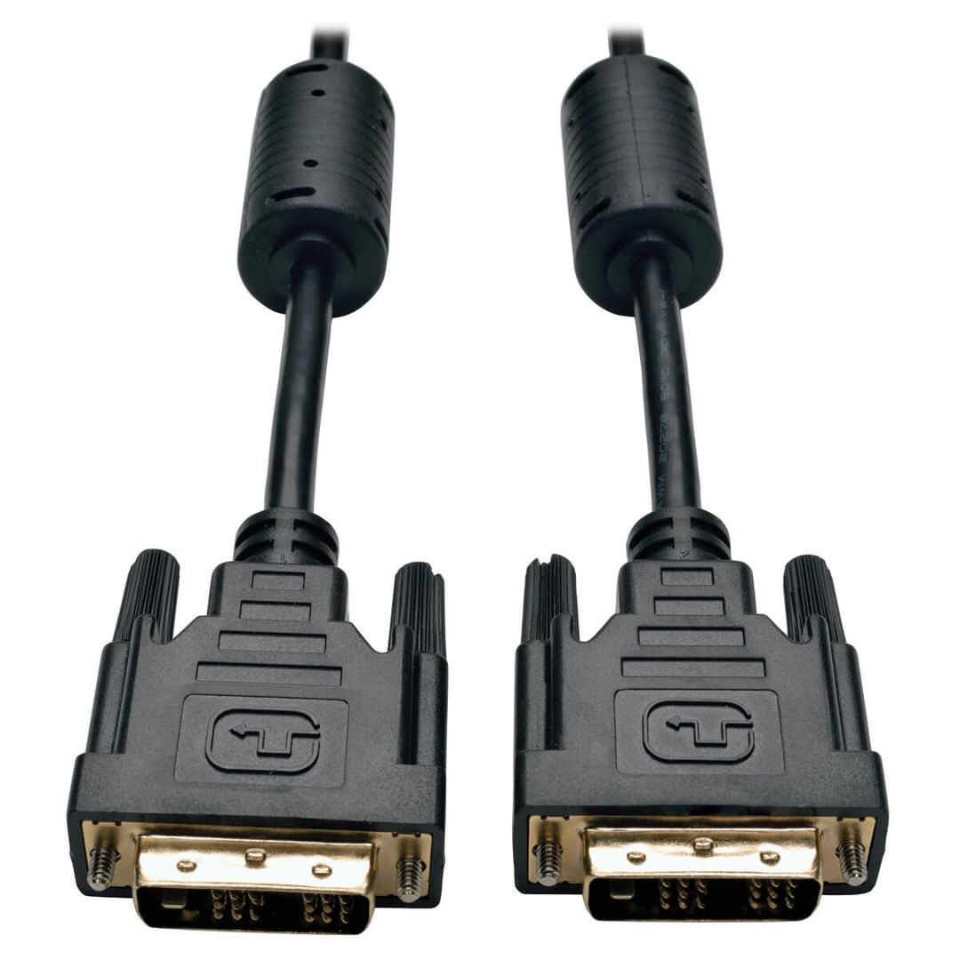 Tripp Lite P561-010 DVI Single Link Cable, Digital TMDS Monitor Cable (DVI-D M/M), 10 ft. (3.05 m) - Image 1