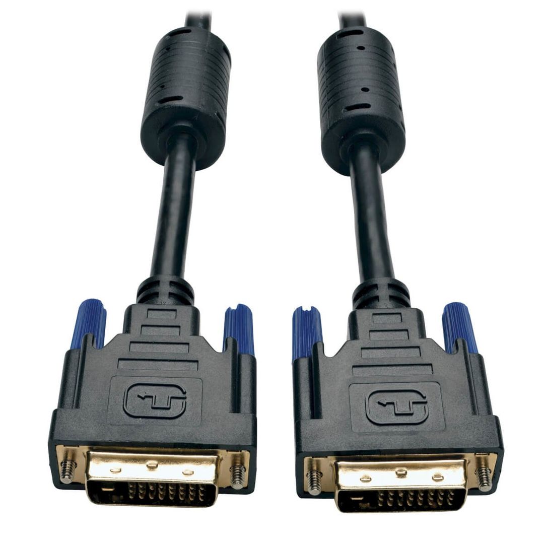 Tripp Lite P560-006 DVI Dual Link Cable, Digital TMDS Monitor Cable (DVI-D M/M), 6 ft. (1.83 m) - Image 1