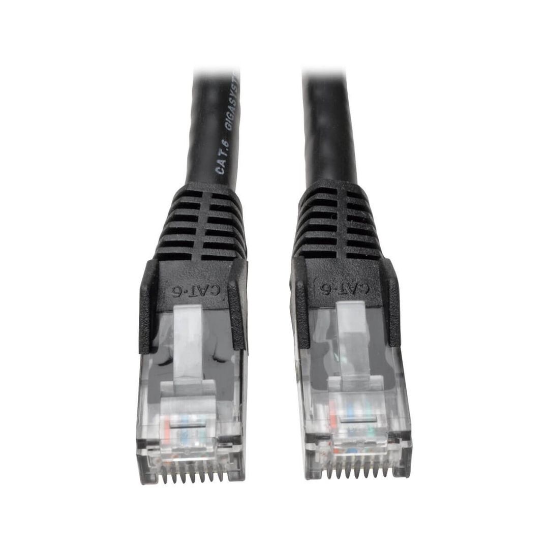 Tripp Lite N201-025-BK Cat6 Gigabit Snagless Molded (UTP) Ethernet Cab - Image 1