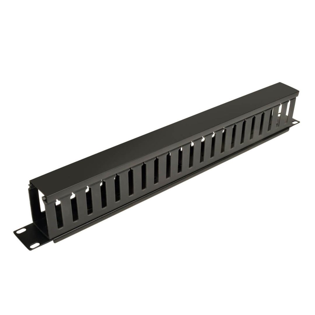 Tripp Lite SRCABLEDUCT1U SmartRack 1U Horizontal Cable Manager - Finge - Image 1