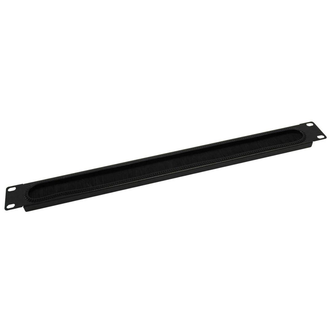 Tripp Lite SR1UBRUSH SmartRack 1U Cable Pass-Through Panel with Brush - Image 1