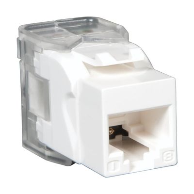 Tripp Lite N238-001-WH-TF Toolless Cat6/5e Keystone Jack - White. TAA
