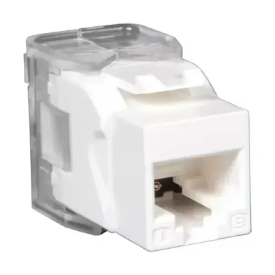 Tripp Lite N238-001-WH-TF Toolless Cat6/5e Keystone Jack - White. TAA - Thumbnail 3