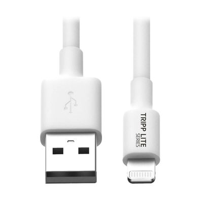 Tripp Lite M100-006-WH USB-A to Lightning Sync/Charge Cable (M/M) - MF