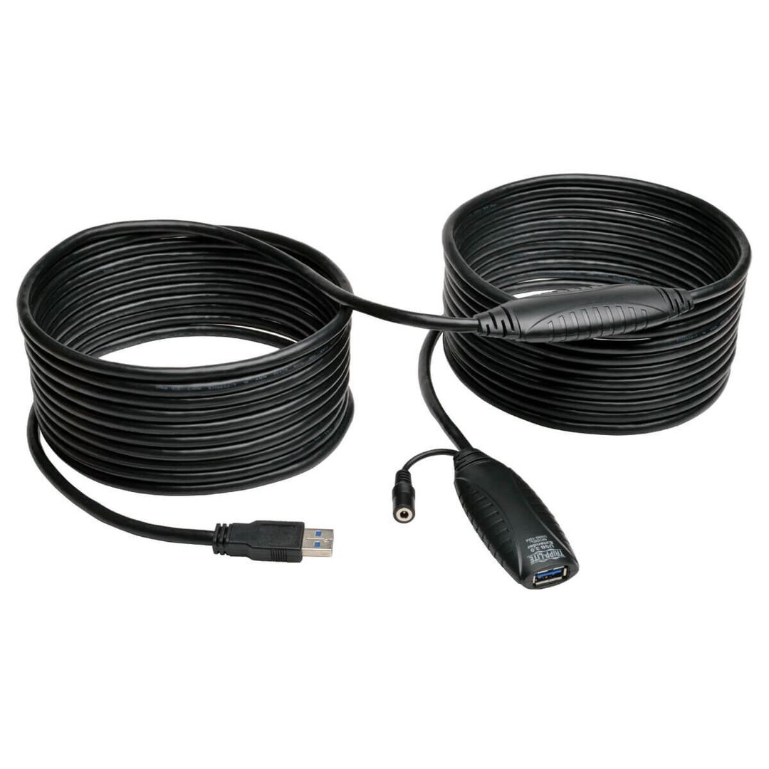 Tripp Lite U330-10M USB 3.0 SuperSpeed Active Extension Repeater Cable - Image 1