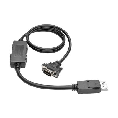 Tripp Lite P581-003-VGA-V2 DisplayPort 1.2 to VGA Active Adapter Cable