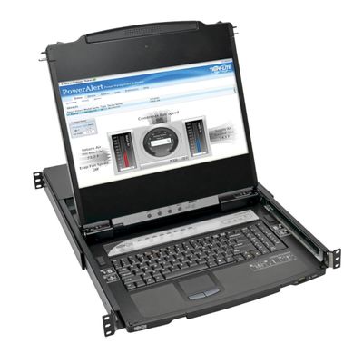 Tripp Lite B030-008-17-IP NetDirector 8-Port 1U Rack-Mount Console HDM