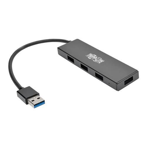 Tripp Lite U360-004-SLIM 4-Port Ultra-Slim Portable USB 3.x (5Gbps) Hu - Image 1