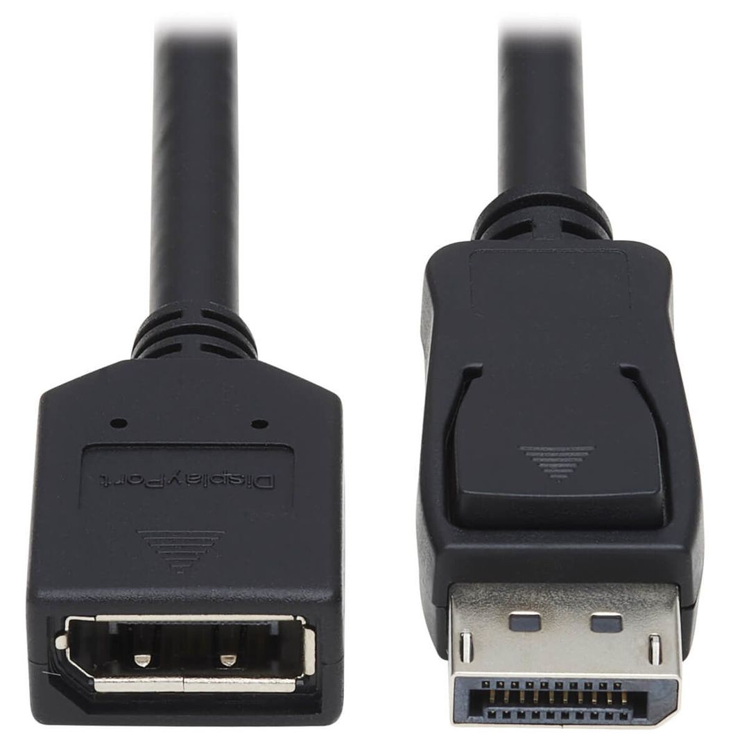 Tripp Lite P579-015 DisplayPort Extension Cable with Latch. 4K @ 60 Hz - Image 1