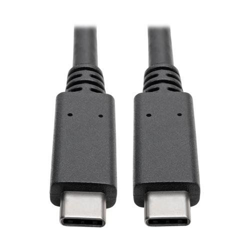 Tripp Lite U420-003-G2-5A USB-C Cable (M/M) - USB 3.2. Gen 2 (10 Gbps) - Image 1
